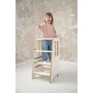 Konyhai fellépő - Montessori tanulótorony kis változat - Fehér