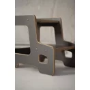 Konyhai fellépő mini - Szürke