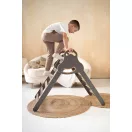 Pikler féle XXL mászóka csúszdával - Szürke