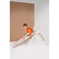 Pikler féle XXL mászóka csúszdával - Fehér