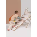 Pikler féle XXL mászóka csúszdával - Fehér