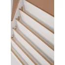 Montessori könyvespolc és játéktároló - Maxi fehér