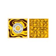 Billes & Co üveggolyó szett - small box - Banana Twist