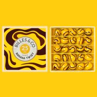 Billes & Co üveggolyó szett - small box - Banana Twist