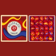 Billes & Co üveggolyó szett - small box - Caracas