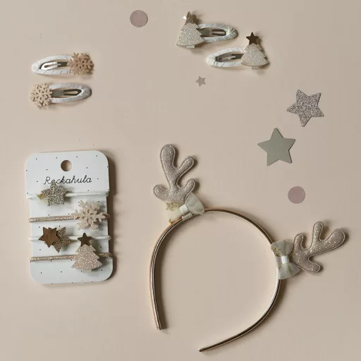 Rockahula Kids hajpánt - Golden Reindeer