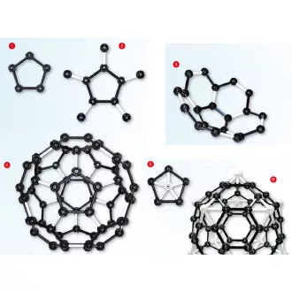 Djeco Tudományos modellező készlet - C60 Fullerene