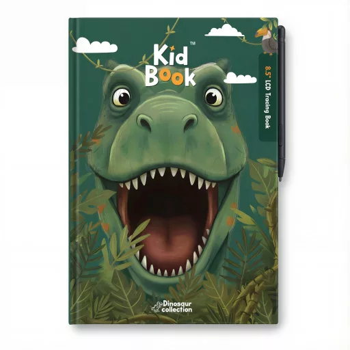 KidLupe kidbook rajztábla 40 oldallal - Dínó