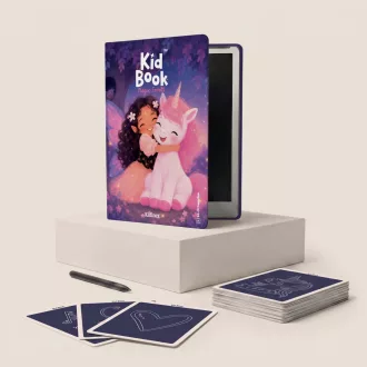 KidLupe kidbook rajztábla 40 oldallal - Magic Forest