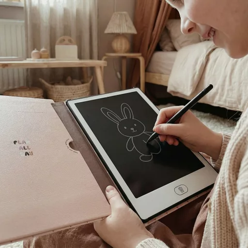 KidLupe kidbook rajztábla 40 oldallal - Nyuszi
