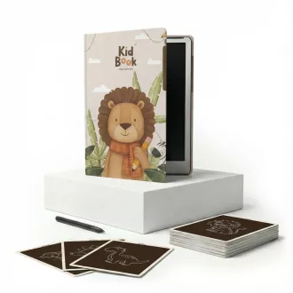 KidLupe kidbook rajztábla 40 oldallal - Szafari
