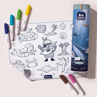 KIDINEX Kid Sketch szilikon rajzalátét - Under Sea