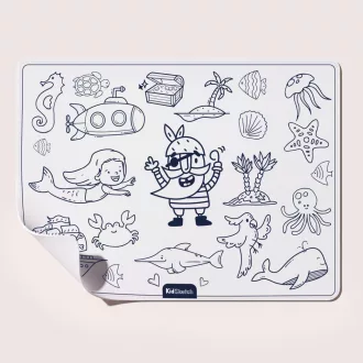 KIDINEX Kid Sketch szilikon rajzalátét - Under Sea