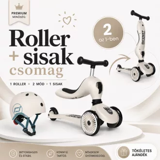   Scoot and Ride Highwaykick 1 biztonságos indulás csomag - Ash