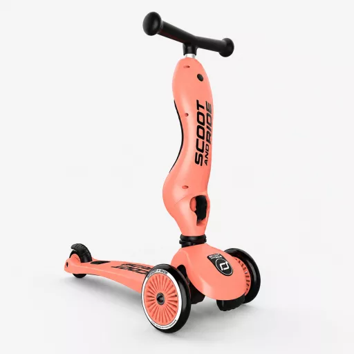 Scoot and Ride Highwaykick 1 biztonságos indulás csomag - Peach