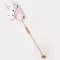 Teddykompaniet hobby horse - Vesszőparipa Egyszarvú - rózsaszín (100 cm)