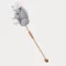 Teddykompaniet hobby horse - Vesszőparipa - levehető fejjel - szürke (100 cm)