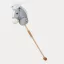Teddykompaniet hobby horse - Vesszőparipa - levehető fejjel - szürke (100 cm)