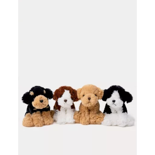 Teddykompaniet plüss - Kutyus barna - fehér 25 cm