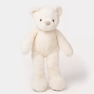 Teddykompaniet plüss - Sven Mackó - kicsi - krémszínű (30 cm)