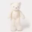 Teddykompaniet plüss - Sven Mackó - kicsi - krémszínű (30 cm)