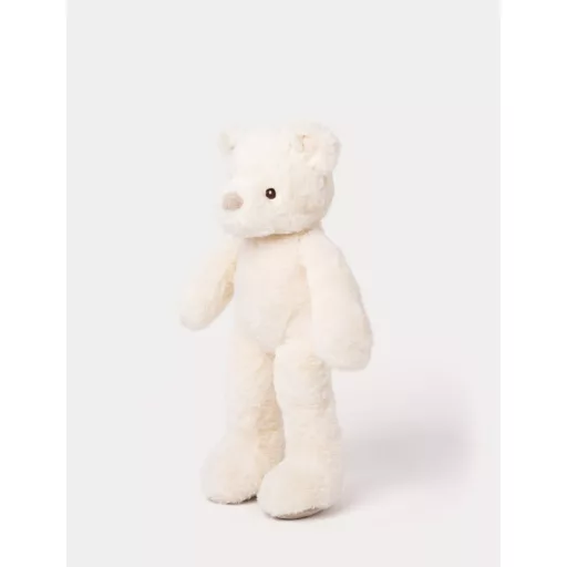 Teddykompaniet plüss - Sven Mackó - kicsi - krémszínű (30 cm)