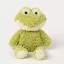 Teddykompaniet plüss - Retró béka - 30 cm