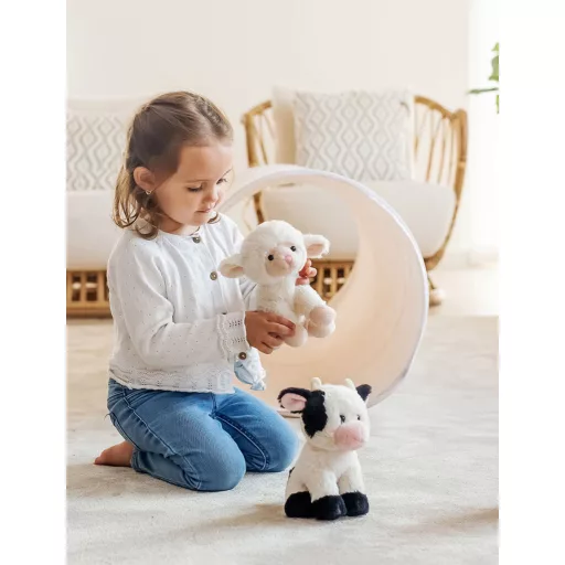 Teddykompaniet plüss - Teddy Farm Ülő Bárány plüss (18 cm)