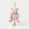 Teddykompaniet plüss - Teddy Zenélő Mackó - bézs (37 cm)