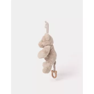 Teddykompaniet plüss - Teddy Zenélő Mackó - bézs (37 cm)