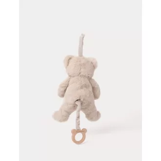 Teddykompaniet plüss - Teddy Zenélő Mackó - bézs (37 cm)