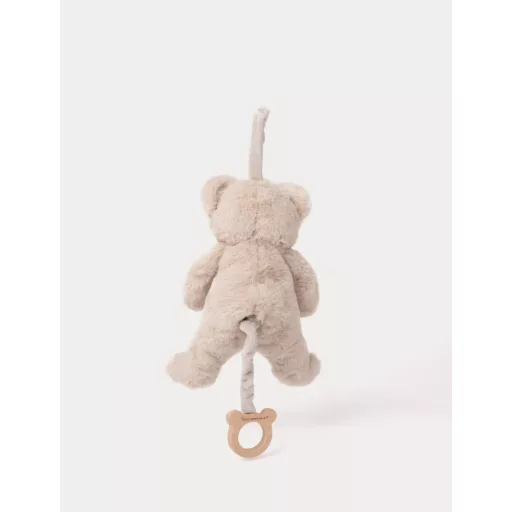 Teddykompaniet plüss - Teddy Zenélő Mackó - bézs (37 cm)