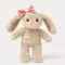 Teddykompaniet plüss - Tyra Nyuszi - bézs - masnival (20 cm)