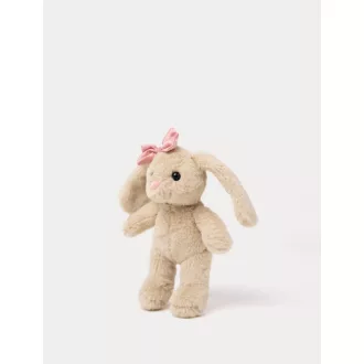 Teddykompaniet plüss - Tyra Nyuszi - bézs - masnival (20 cm)