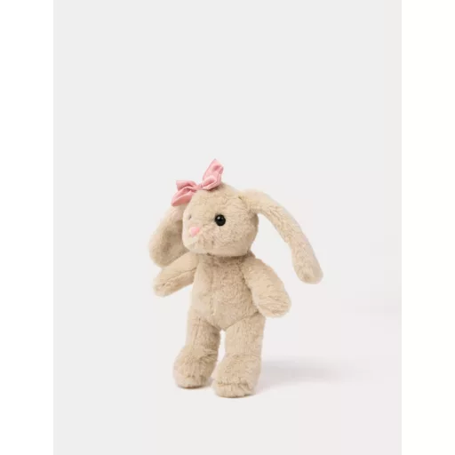 Teddykompaniet plüss - Tyra Nyuszi - bézs - masnival (20 cm)