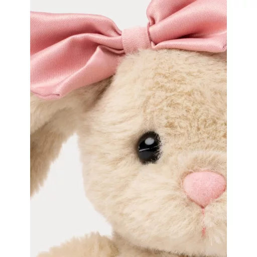 Teddykompaniet plüss - Tyra Nyuszi - bézs - masnival (20 cm)