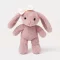 Teddykompaniet plüss - Tyra Nyuszi - rózsaszín - masnival (20 cm)
