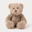 Teddykompaniet plüss - Sture Mackó - kicsi - szürkésbézs (25 cm)