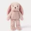 Teddykompaniet plüss - Svea Nyuszi - kicsi - mályvarózsaszín (30 cm)