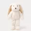 Teddykompaniet plüss - Svea Nyuszi - mini - krémszínű (25 cm)