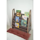 Montessori könyvespolc és játéktároló - Maxi szürke