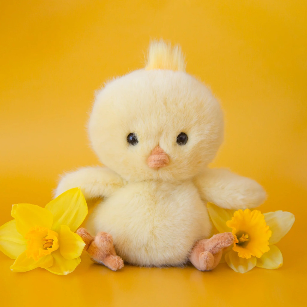 Bukowski plüss csibe - Baby Chicky - 15 cm
