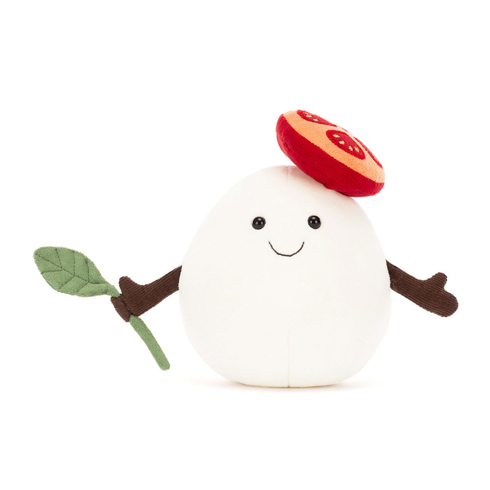 Jellycat plüss - Mosolygós mozzarella - Amuseables Mozzarella