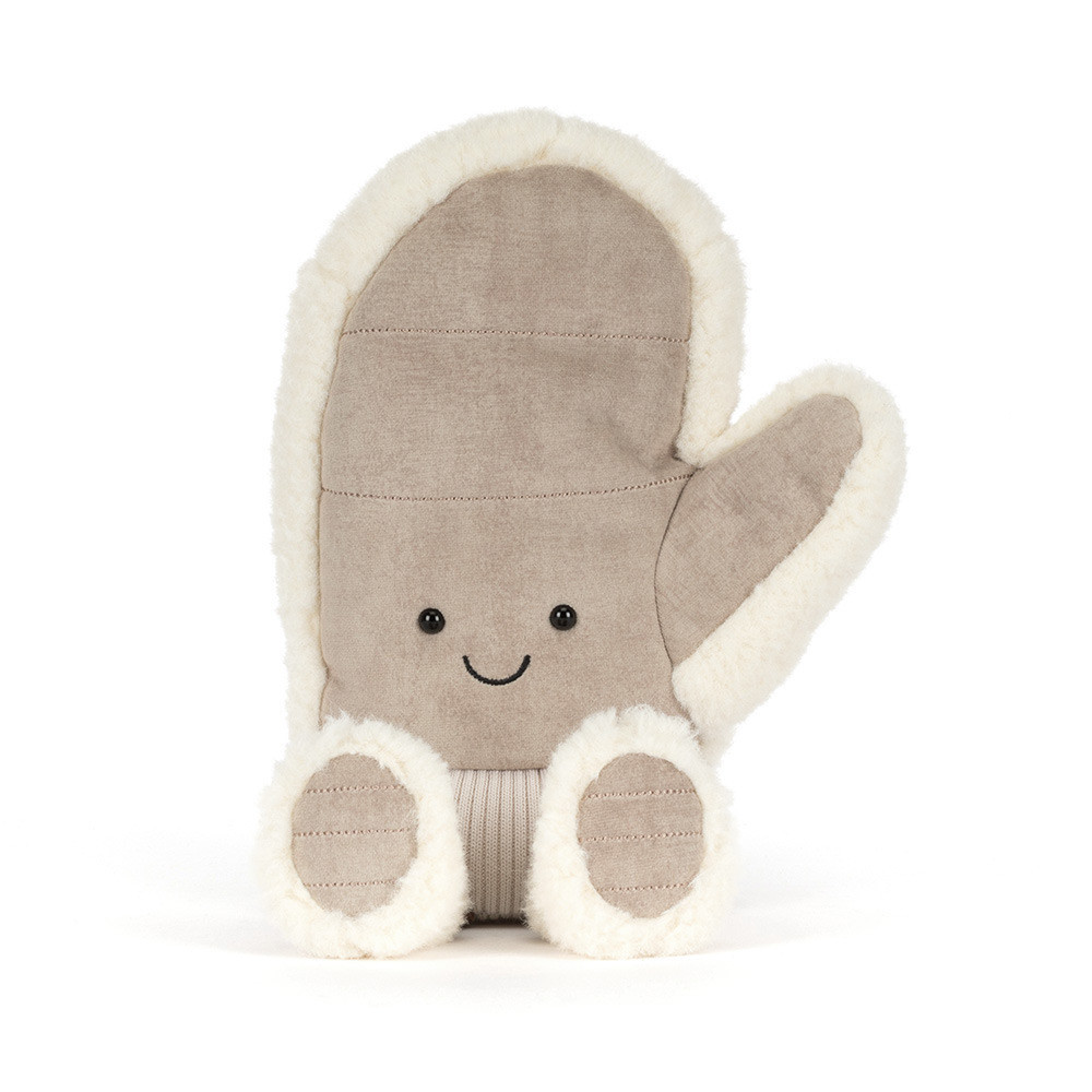 Jellycat plüss - Mosolygós ujjatlan kesztyű - Amuseables Fitswell Mitten