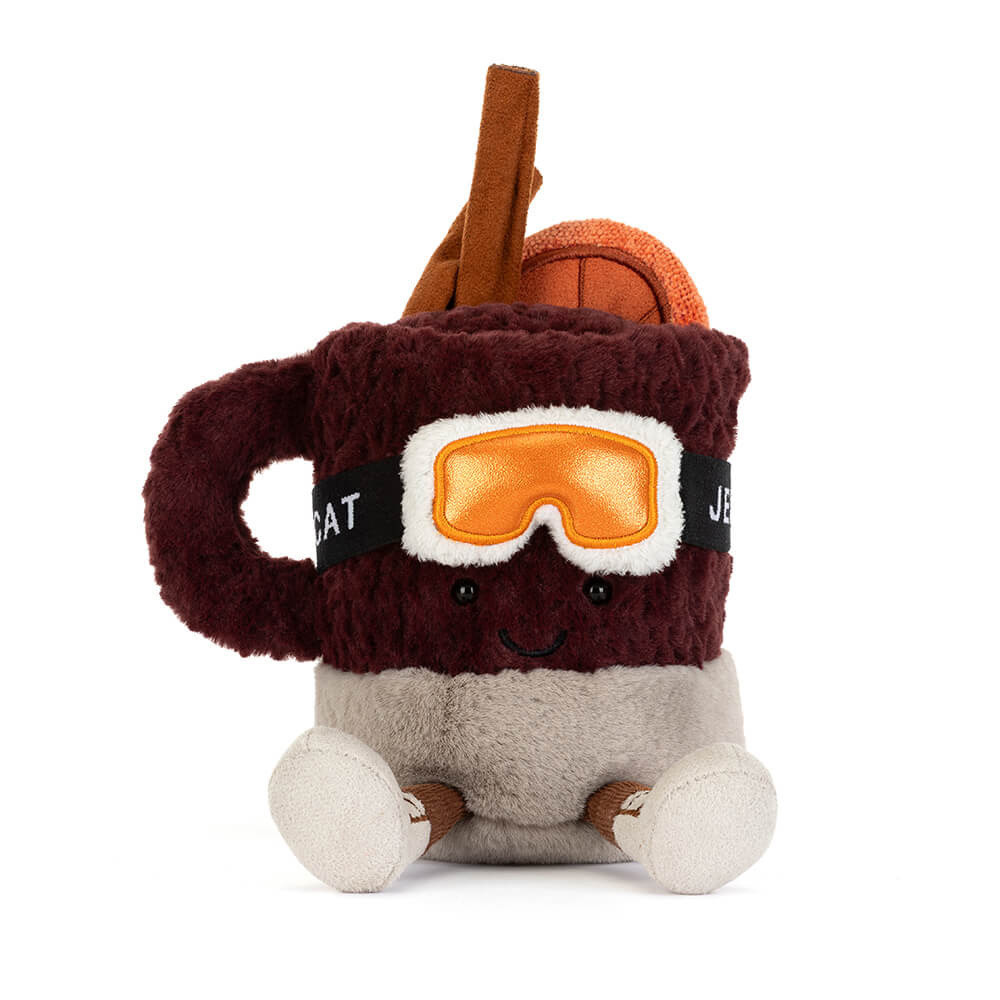 Jellycat plüss - Mosolygós fűszeres forró ital - Amuseables Mullover Spiced Drink