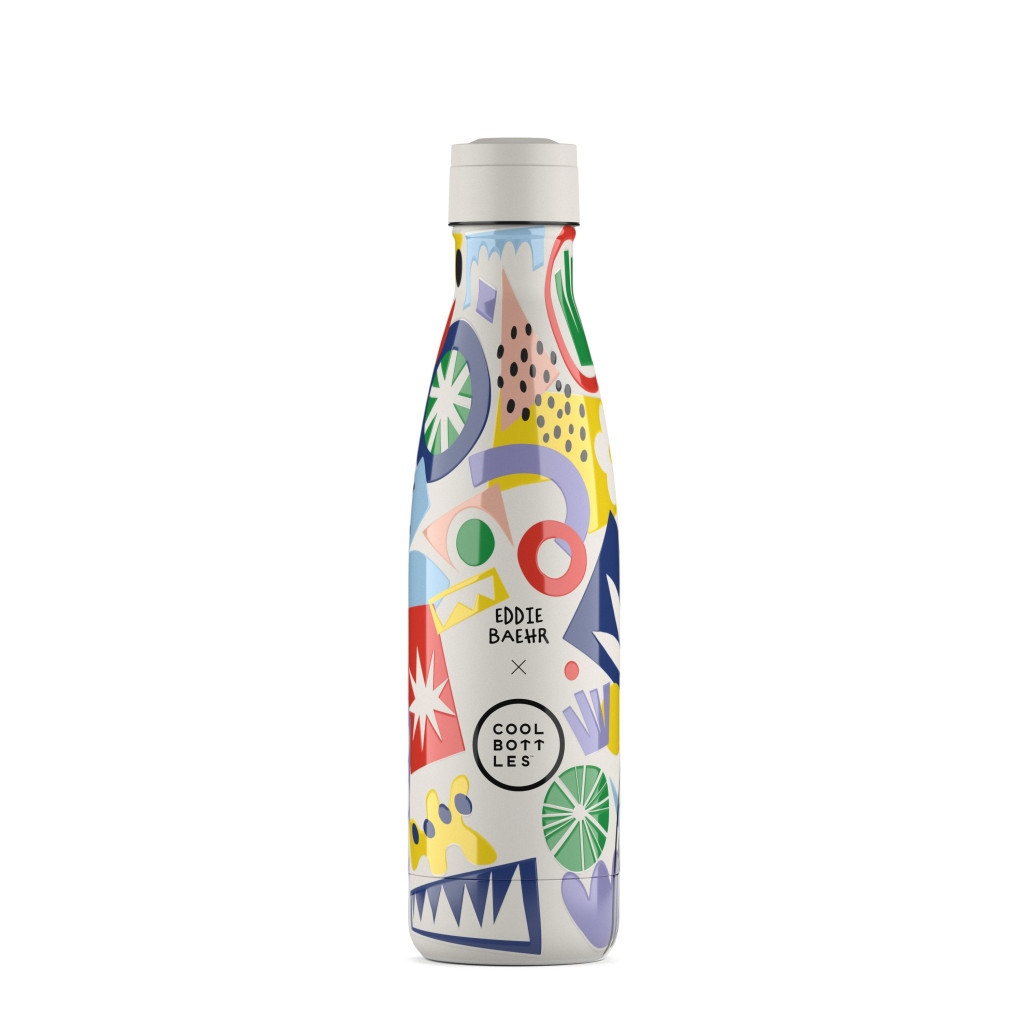 Cool Bottles Xclusive hőtartó kulacs 500 ml - Electric Garden