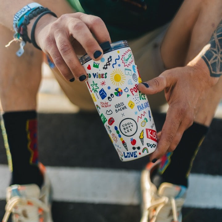 Cool Bottles Xclusive tumbler 550 ml - Good Vibes