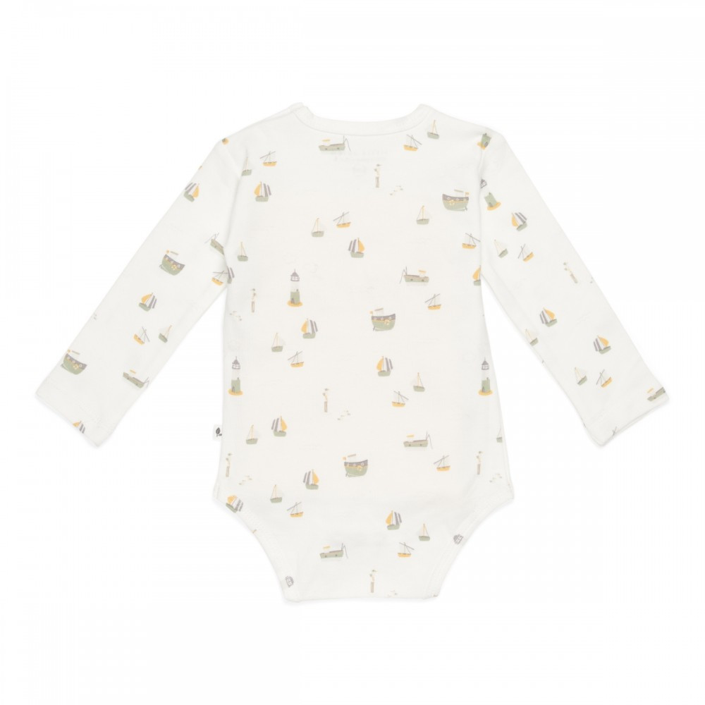 Little Dutch mintás hosszú ujjú body 50/56