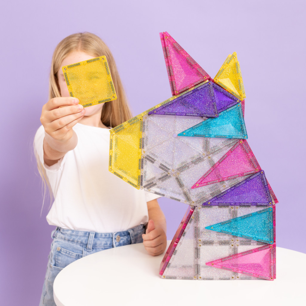 CONNETIX Glitter Unicorn Pack (56 db)