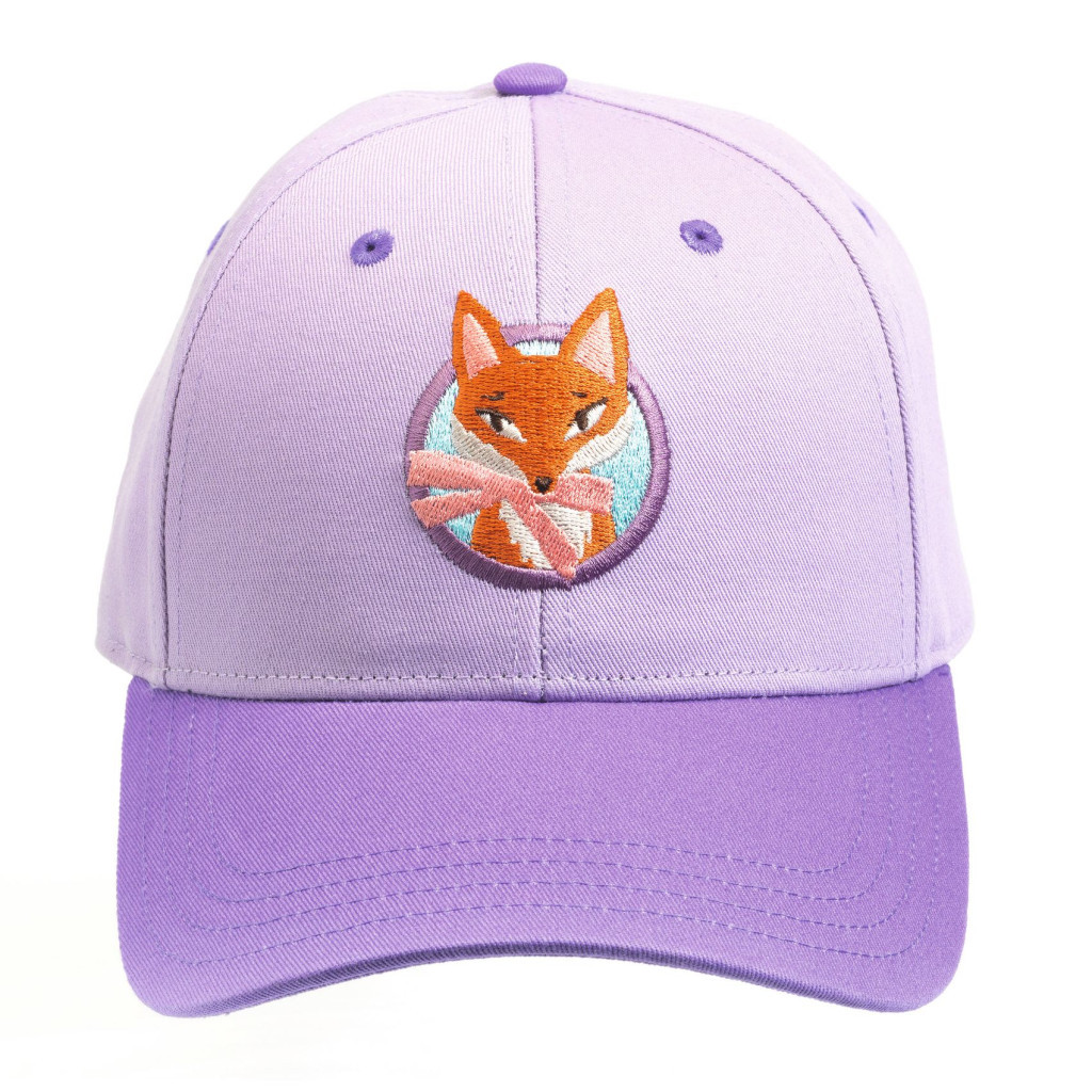 Djeco Baseball sapka - Hímzett Elegáns Róka mintás - Fox